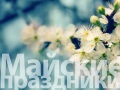 С наступающими майскими праздниками! С наступающими майскими праздниками!